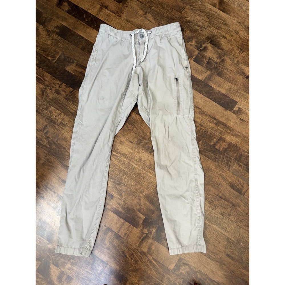 Vuori Men's Ripstop Climber Pants Pockets  Cotton Trail Gorpcore Jogger Utility